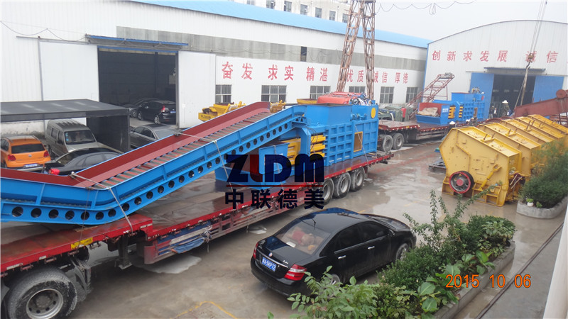 兩臺DM160型打包機(jī)發(fā)貨江西